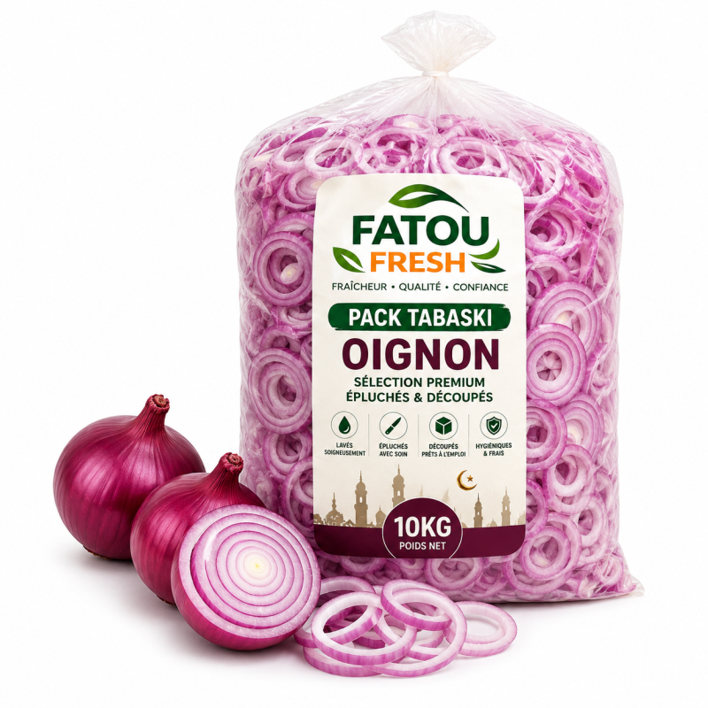 Pack Solo légumes prêts à cuisiner à Dakar | Fatou Fresh
